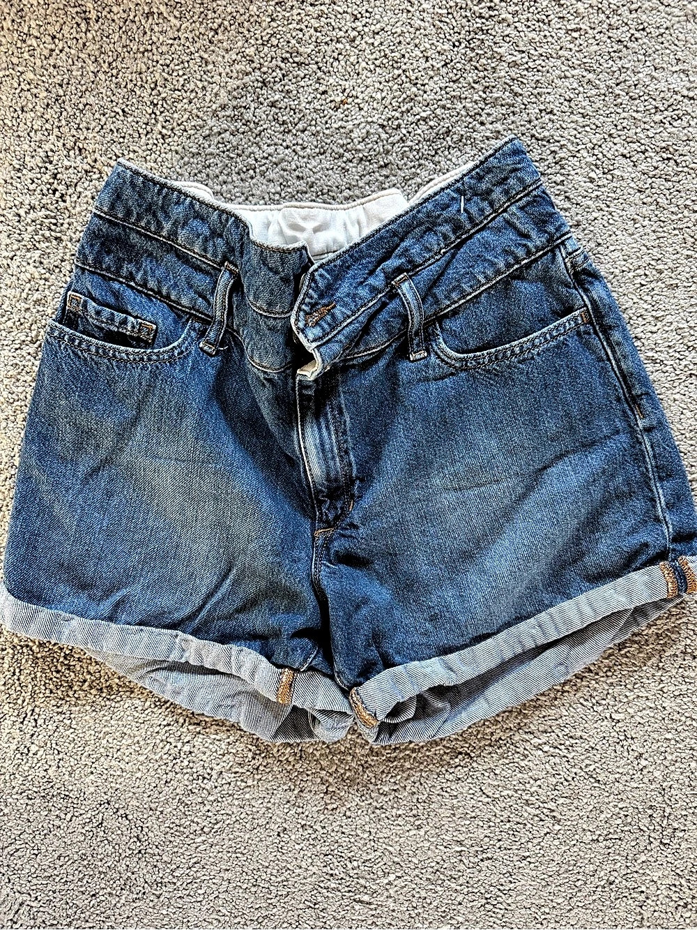 Banana Republic Denim Cuffed Jean Shorts